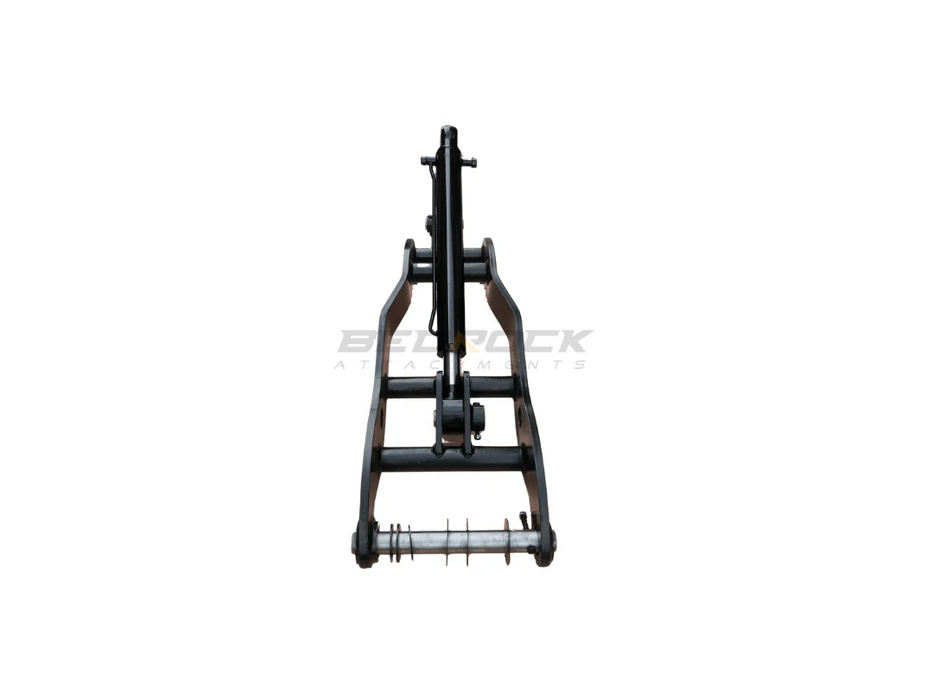 Bedrock Attachments – 2 Teeth Hydraulic Excavator Thumb Fits CAT 307 308 50mm
