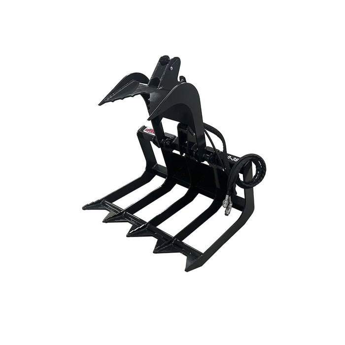 Stout Buckets – Brush and Root Grapple 38-9 With Mini Quick Attach