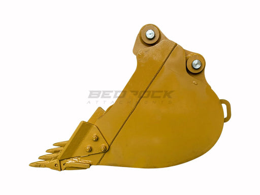 Bedrock Attachments – 18" Heavy Duty Excavator Bucket Fits CAT 307D/E2,308/D/E/E2,309 Excavator