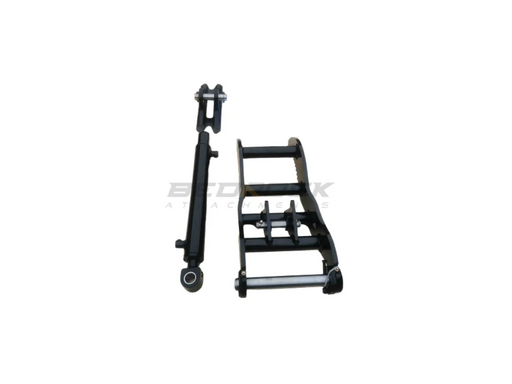 Bedrock Attachments – 2 Teeth Hydraulic Excavator Thumb Fits CAT 303.5 / 304 / 304.5 40mm PIN