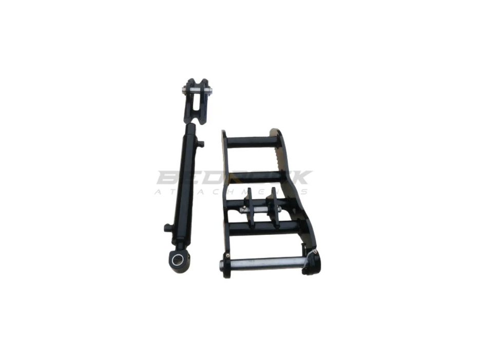 Bedrock Attachments – 2 Teeth Hydraulic Excavator Thumb Fits CAT 303.5 / 304 / 304.5 40mm PIN