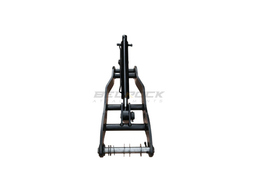 Bedrock Attachments – 2 Teeth Hydraulic Excavator Thumb Fits CAT 307 308 50mm