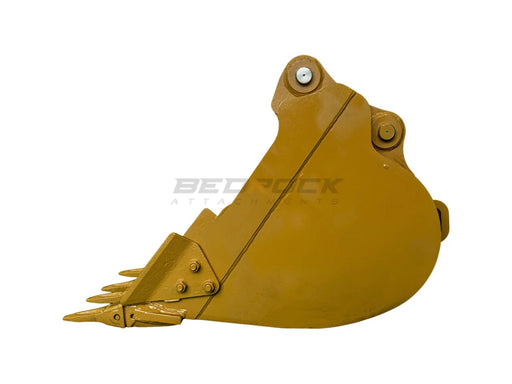 Bedrock Attachments – 24" Heavy Duty Excavator Bucket Fits CAT 307D/E2, 308/D/E/E2, 309 Excavator
