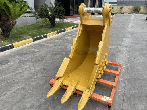 Bedrock Attachments – 24" Heavy Duty Excavator Bucket Fits CAT 324D/E, 326/D2/F, 329D/E, 330D2/F, 335F Excavator