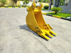 Bedrock Attachments – 24" Severe Rock Excavator Bucket Fits CAT 316 Excavator