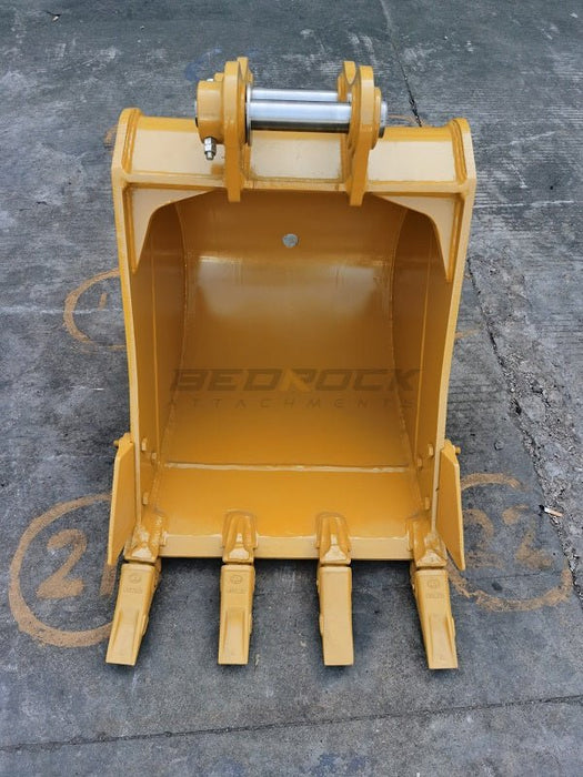 Bedrock Attachments – 25" General Purpose Excavator Bucket fits CAT 305 Excavator