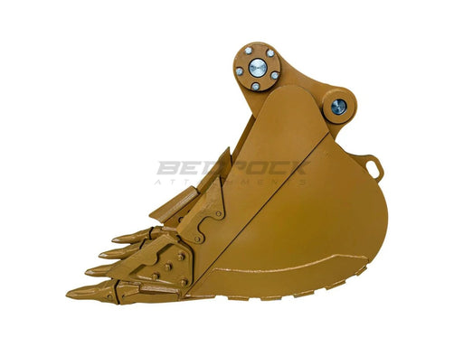 Bedrock Attachments – 36" Heavy Duty Excavator Bucket fits CAT 336D/E Excavator DB Linkage