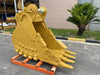 Bedrock Attachments – 36" Heavy Duty Excavator Bucket fits CAT 349 Excavator TB Linkage