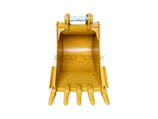 Bedrock Attachments – 42" General Purpose Excavator Bucket fits CAT 324E, 329E Bucket and Adjuster GP