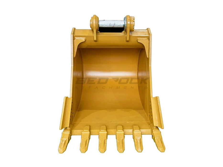 Bedrock Attachments – 48" General Purpose Excavator Bucket Fits CAT 324E, 329E Bucket and Adjuster GP