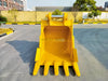 Bedrock Attachments – 48" Heavy Duty Excavator Bucket Fits CAT 336D 336E 336F Excavator, DB Linkage