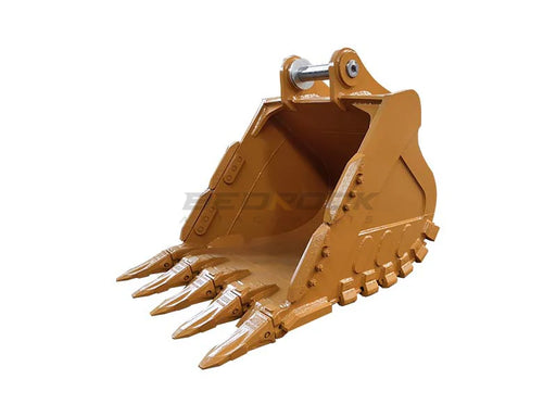 Bedrock Attachments – 54" Excavator Rock Bucket fits CAT 330 Excavator