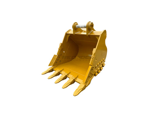Bedrock Attachments – 54" Heavy Duty Excavator Bucket Fits CAT 330 Excavator D Linkage