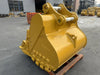 Bedrock Attachments – 54" Heavy Duty Excavator Bucket Fits CAT 330 Excavator D Linkage