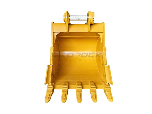 Bedrock Attachments – 54" Heavy Duty Excavator Bucket Fits CAT 336D/E/F Excavator, DB Linkage