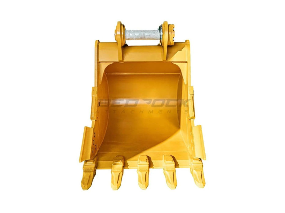 Bedrock Attachments – 54" Heavy Duty Excavator Bucket Fits CAT 336E, 349E/F, 352F Excavator, TB Linkage