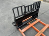 Bedrock Attachments – 57" Skid Steer Loader Heavy-Duty Fork Carriage