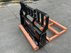 Bedrock Attachments – 57" Skid Steer Loader Heavy-Duty Fork Carriage
