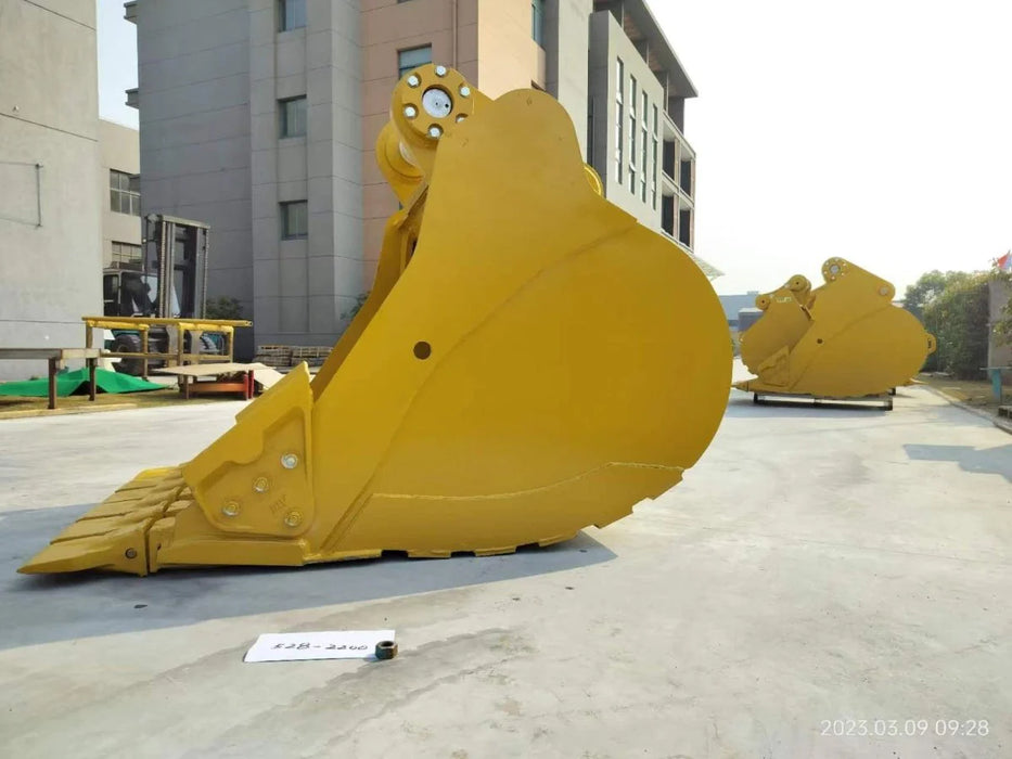 Bedrock Attachments – 60" General Purpose Excavator Bucket Fits CAT 349 Bucket and Adjuster GP, TB Linkage