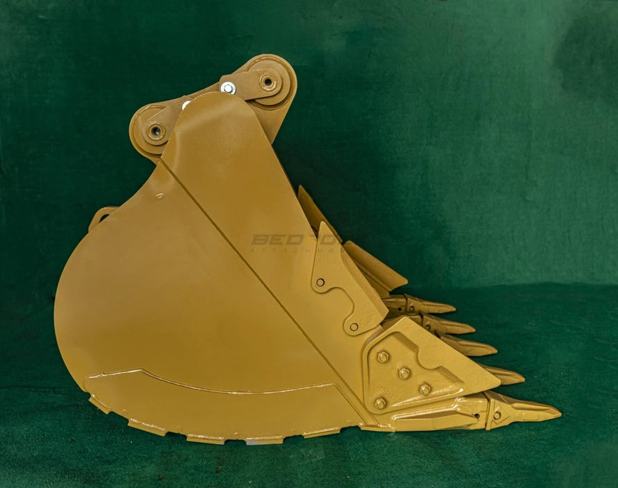 Bedrock Attachments – 60" Heavy Duty Excavator Bucket Fits CAT 324D/E,326D2/F,329D/D2/E,330D2/F,335F Excavator