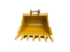 Bedrock Attachments – 65" Heavy Duty Excavator Bucket Fits CAT 324D/E,326D2/F,329D/D2/E,330D2/F,335F Excavator