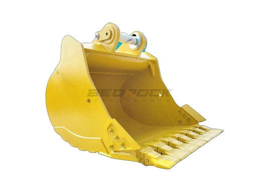 Bedrock Attachments – 66" General Purpose Excavator Bucket Fits CAT 349 Bucket and Adjuster GP, TB Linkage