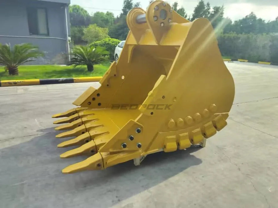 Bedrock Attachments – 66" Heavy Duty Excavator Bucket Fits CAT 349 Excavator, TB Family
