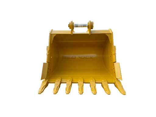 Bedrock Attachments – 72" Heavy Duty Excavator Bucket Fits CAT 330 Excavator D Linkage