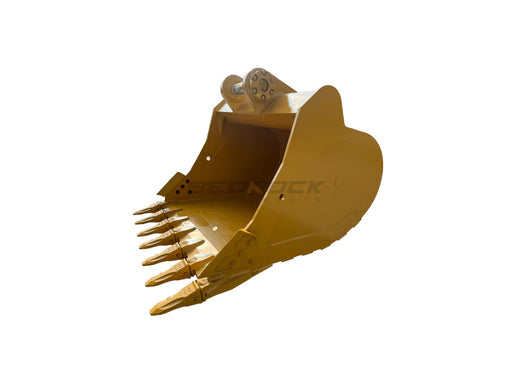 Bedrock Attachments – 80" General Purpose Excavator Bucket Fits CAT 349 Bucket and Adjuster GP