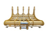Bedrock Attachments – Excavator Rake Fits CAT 313D2GC 65mm Pins