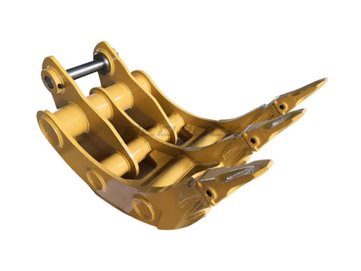 Bedrock Attachments – Excavator Rake GP-GP B Linkage