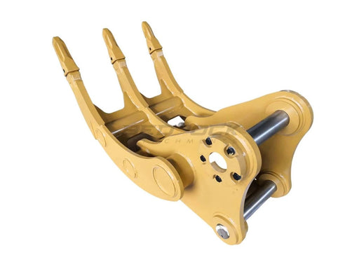 Bedrock Attachments – Excavator Rake GP-GP DB Linkage