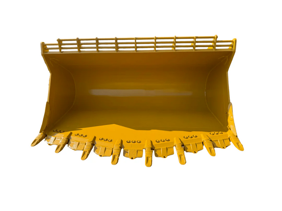 Bedrock Attachments – Loader Rock Bucket Pin On CAT 980 980H 980K 980M 980XE, 5.4m3, 139 in