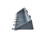 Bedrock Attachments – Mini Hydraulic Excavator/Skid Steer Loader GP Bucket With Bolt-On Teeth 0.53 - 0.58 CU-YD