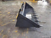 Bedrock Attachments – Mini Hydraulic Excavator/Skid Steer Loader GP Bucket With Bolt-On Teeth 0.53 - 0.58 CU-YD