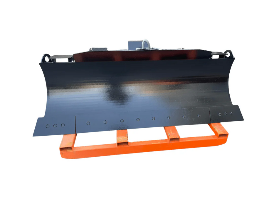 Bedrock Attachments – Mini Hydraulic Excavator/Skid Steer Loader 6 Way Blade