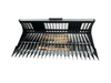 Bedrock Attachments – Skid Steer GP Skeleton Bucket - Plate Tine Style