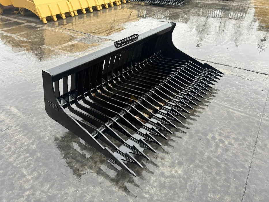 Bedrock Attachments – Skid Steer GP Skeleton Bucket - Plate Tine Style