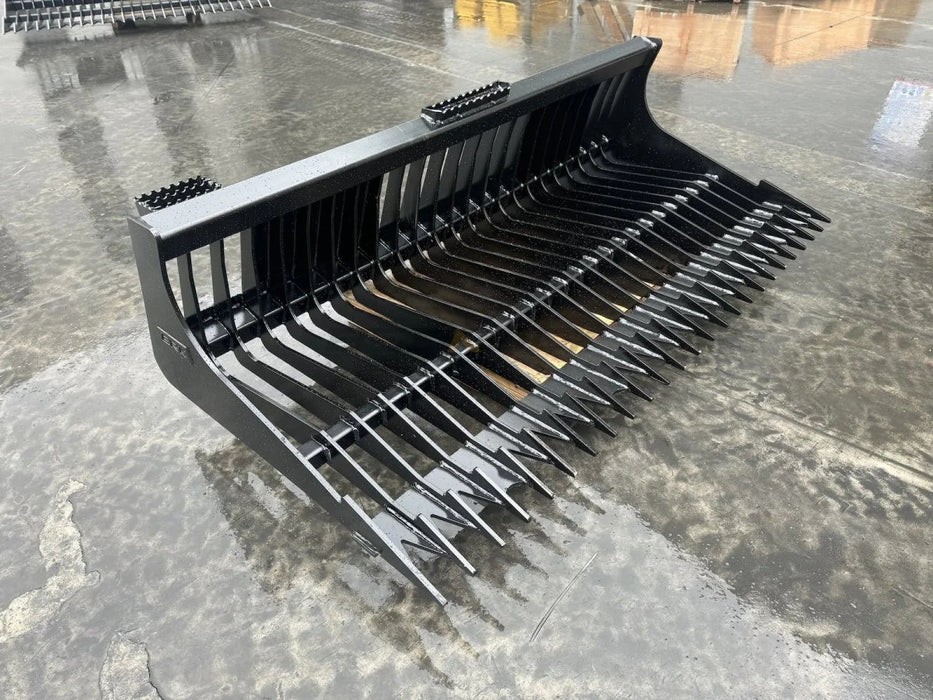 Bedrock Attachments – Skid Steer GP Skeleton Bucket - Plate Tine Style