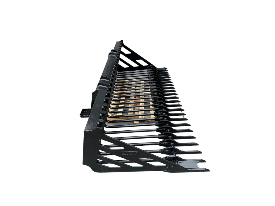 Bedrock Attachments – Skid Steer GP Skeleton Bucket - Rod Tine Style