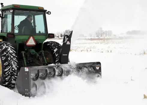 Erskine Attachments – 3-Point Heavy-Duty Rear Mount PTO Snowblower