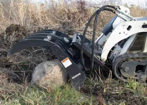Erskine Attachments – Mini Industrial Grapple Rake