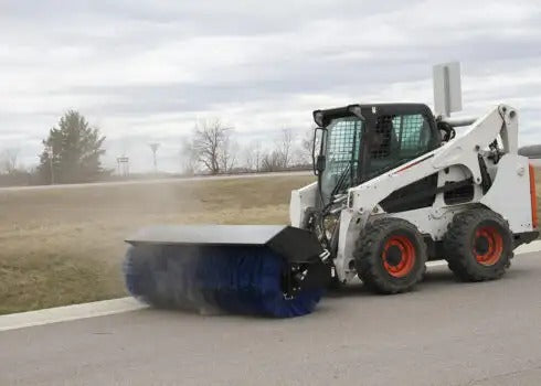 Erskine Attachments – Power Angle Broom