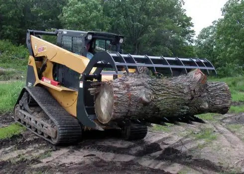 Erskine Attachments – Industrial Log, Brush, and Rock Grapple