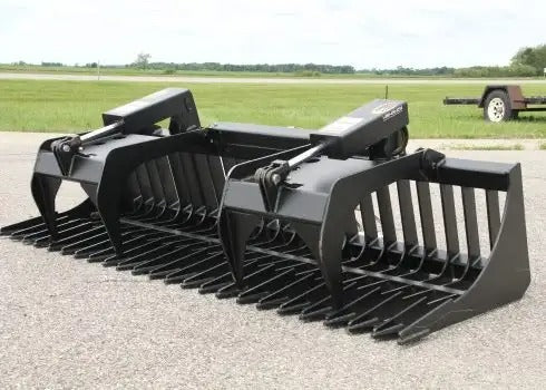 Erskine Attachments – Skeleton Grapple Rock Bucket