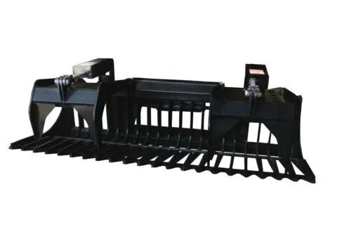 Erskine Attachments – Skeleton Grapple Rock Bucket