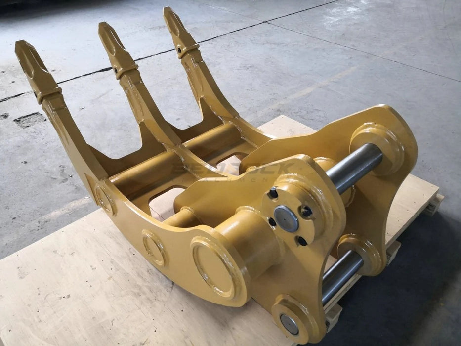 Bedrock Attachments – Excavator Rake GP-GP B Linkage