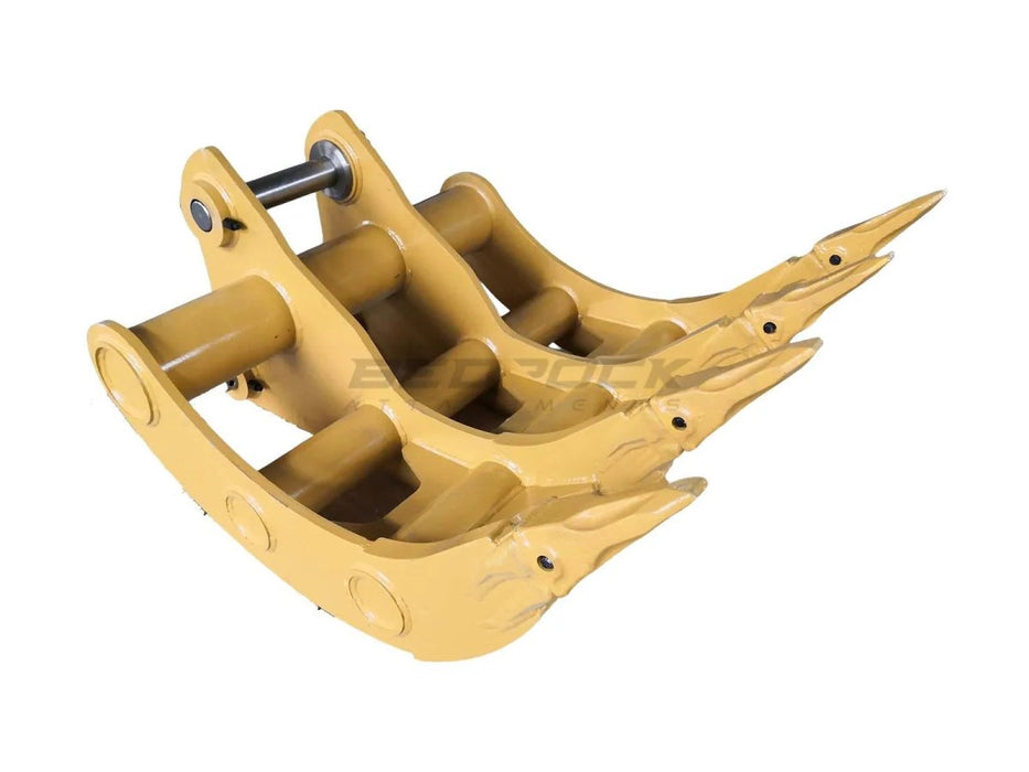Bedrock Attachments – Excavator Rake GP-GP B Linkage