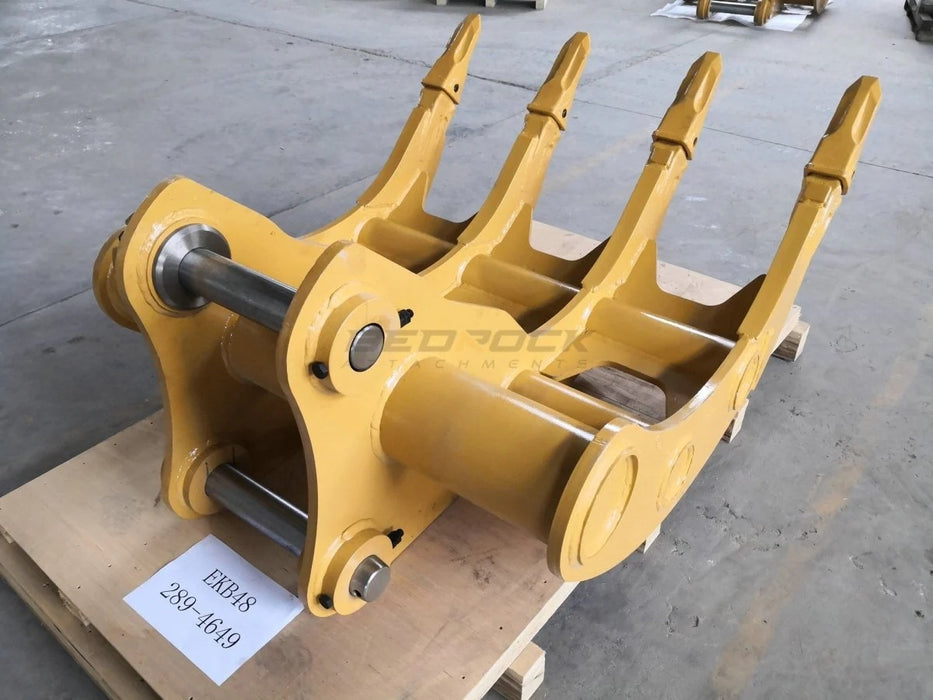 Bedrock Attachments – Excavator Rake GP-GP B Linkage