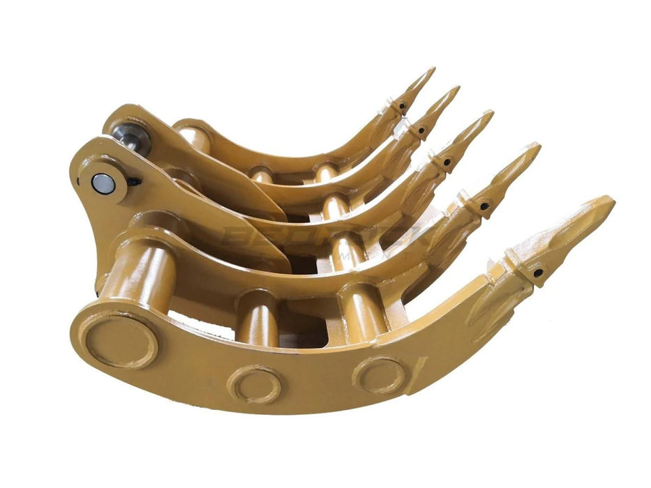 Bedrock Attachments – Excavator Rake GP-GP B Linkage
